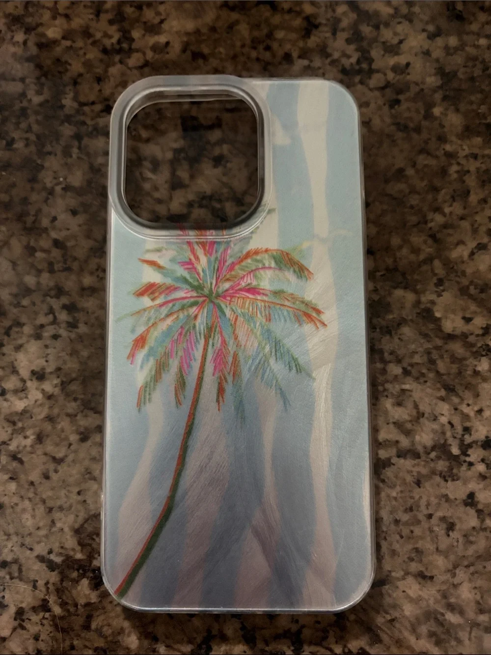 IPHONE 14 PRO Polka Dot, Holographic Palm Tree & Western Floral Trio Phone Cases